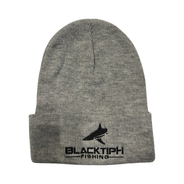 BlacktipH Light Heather Grey and Heather Grey Beanie Online Hot Sale