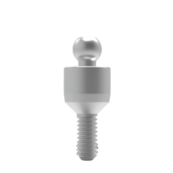 Straight Titanium Ball Attachment for Internal Hex Dental Implant on Sale