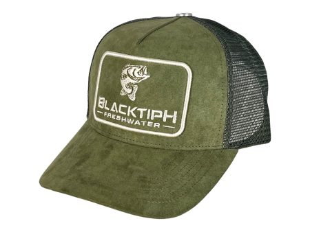 BlacktipH Freshwater Hat  Dark Green Suede  Sale