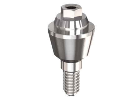 Straight Multi Unit Titanium Abutment for Internal Hex Dental Implant Fashion