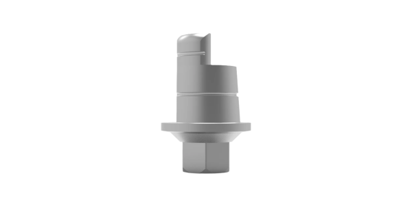 Cad Cam Anti-Rotational Ti-Base Abutment for Internal Hex Dental Implant Fashion