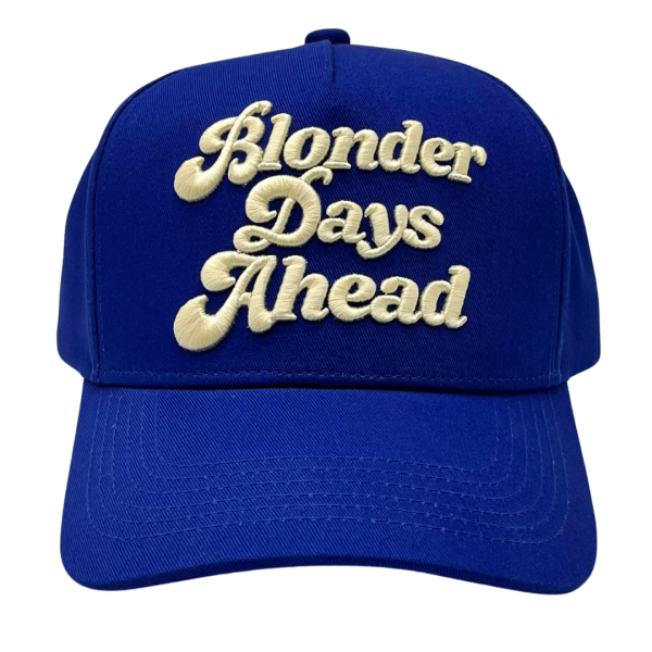 Blonder Days Ahead  Trucker Hat Online Hot Sale